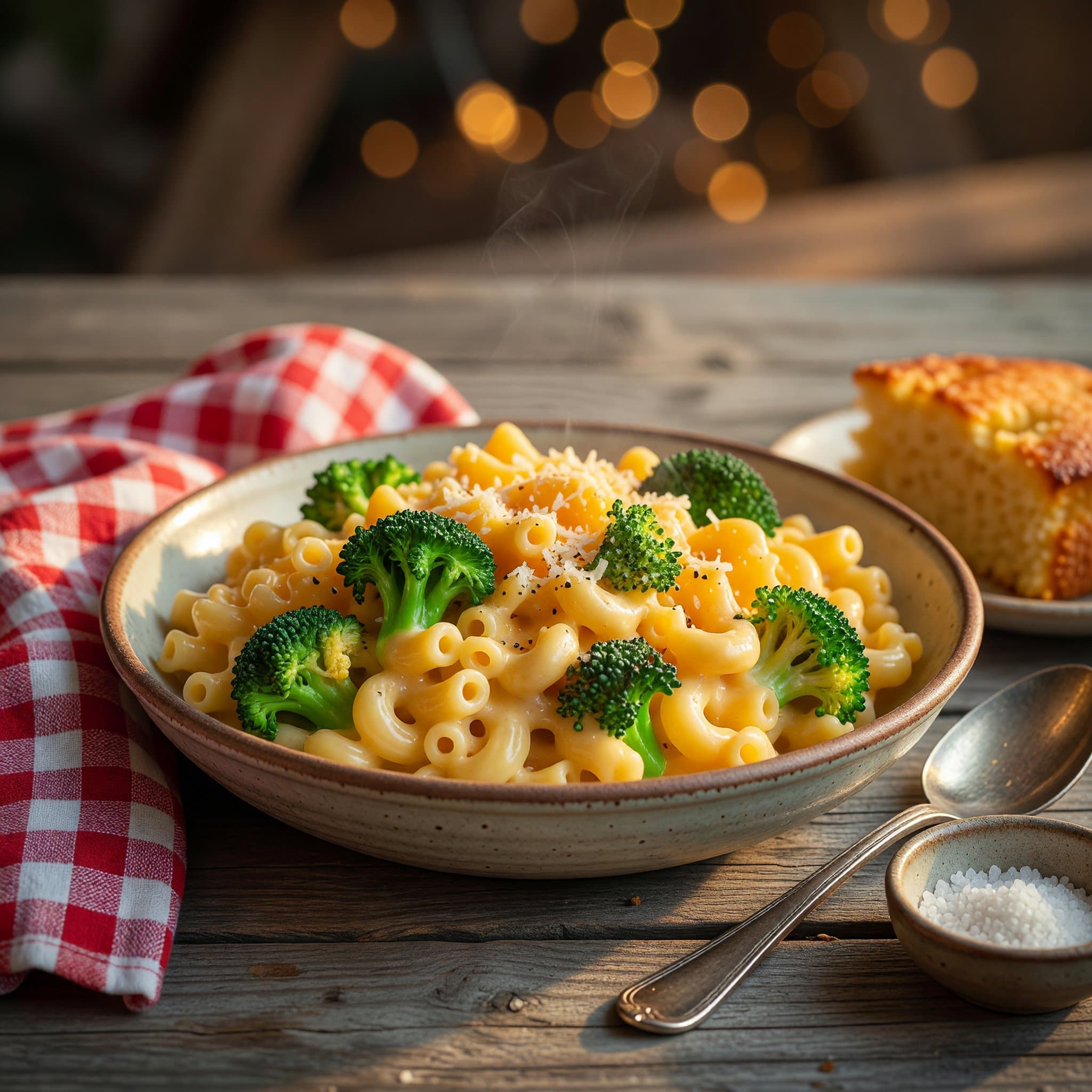 Broccoli Cheddar Mac & Cheese