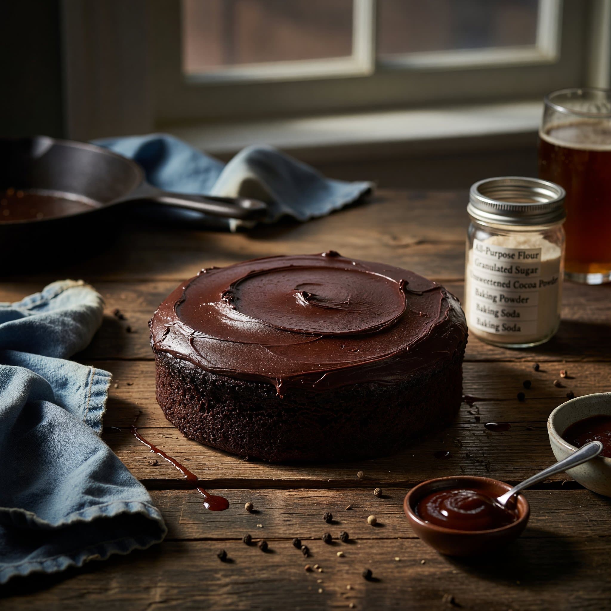Dark Chocolate Cake