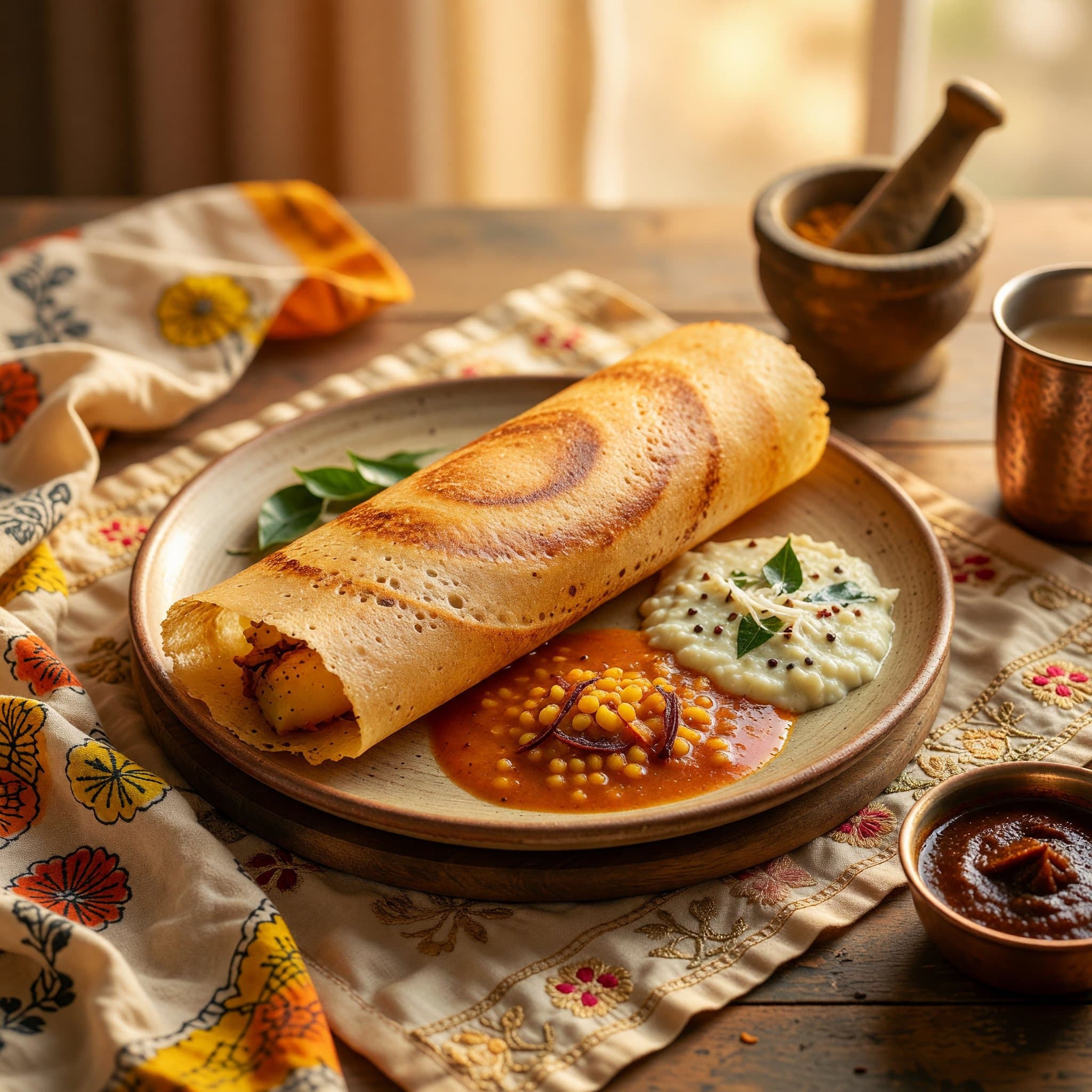 South Indian Masala Dosa
