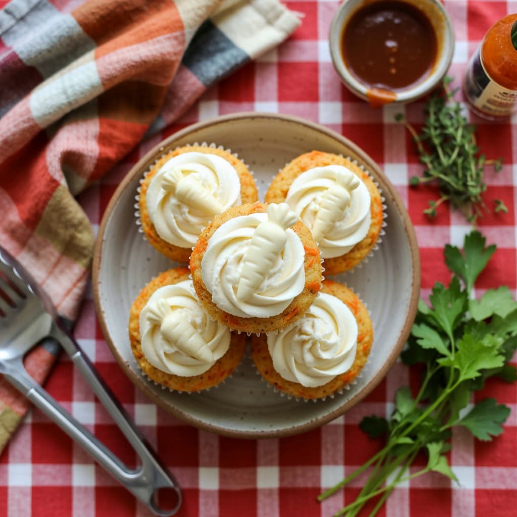 Simply Carrot Cake Cupcakes