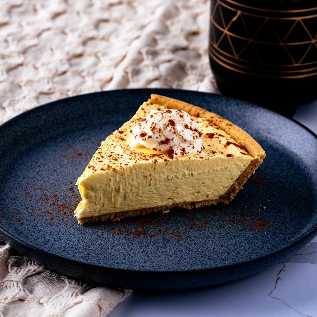 Egg Nog Cream Pie