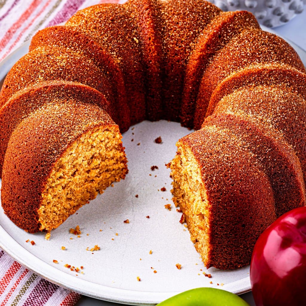 Apple Cider Donut Cake