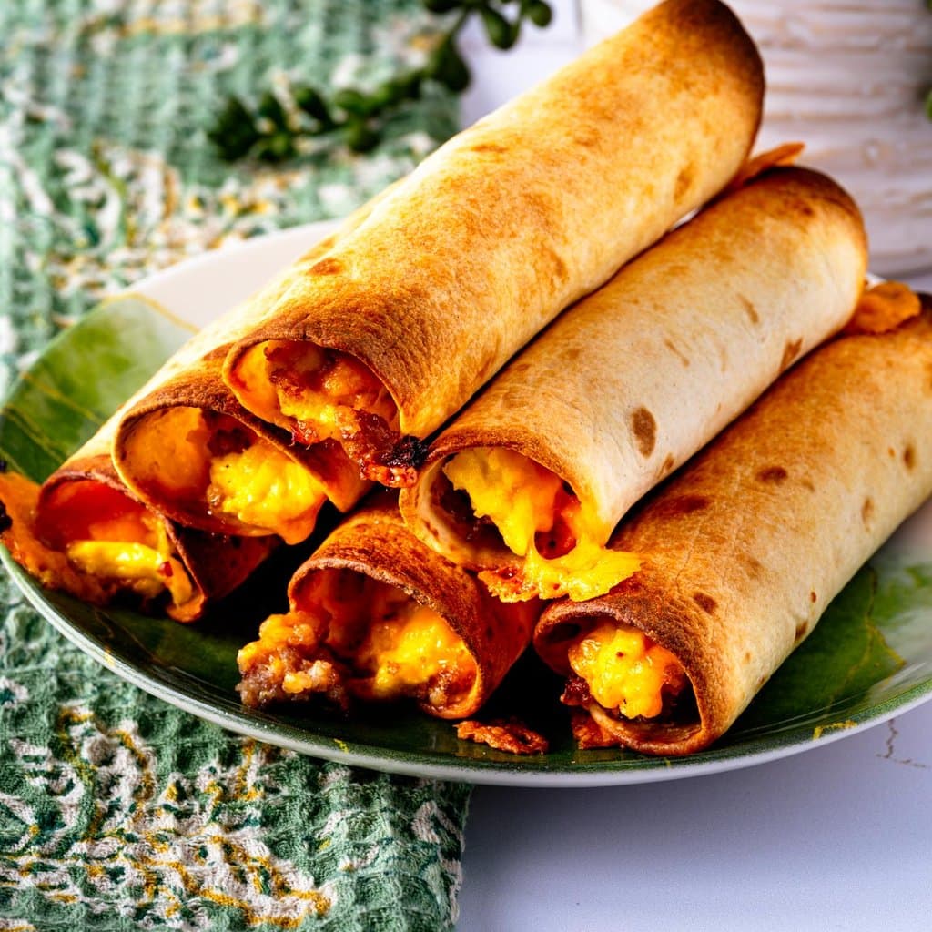Breakfast Taquitos
