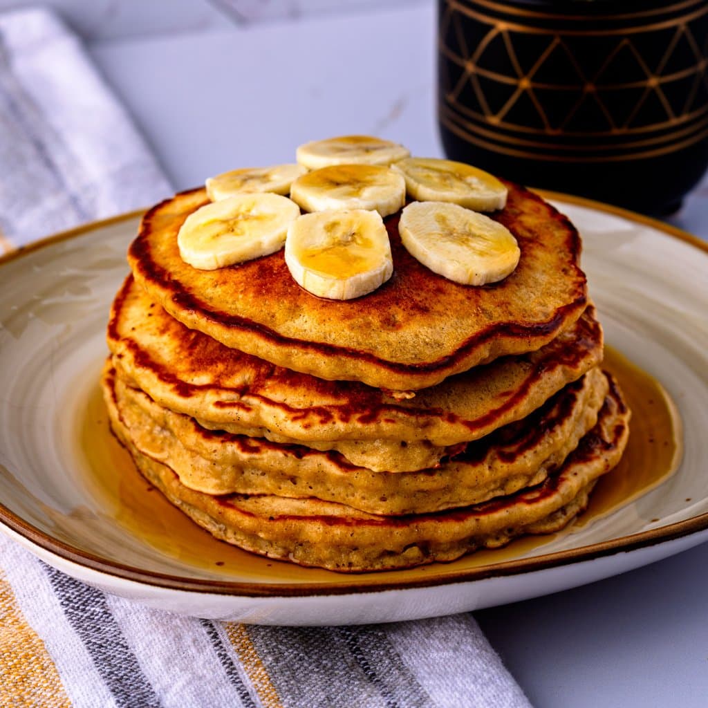 Brown Sugar Banana Pancakes