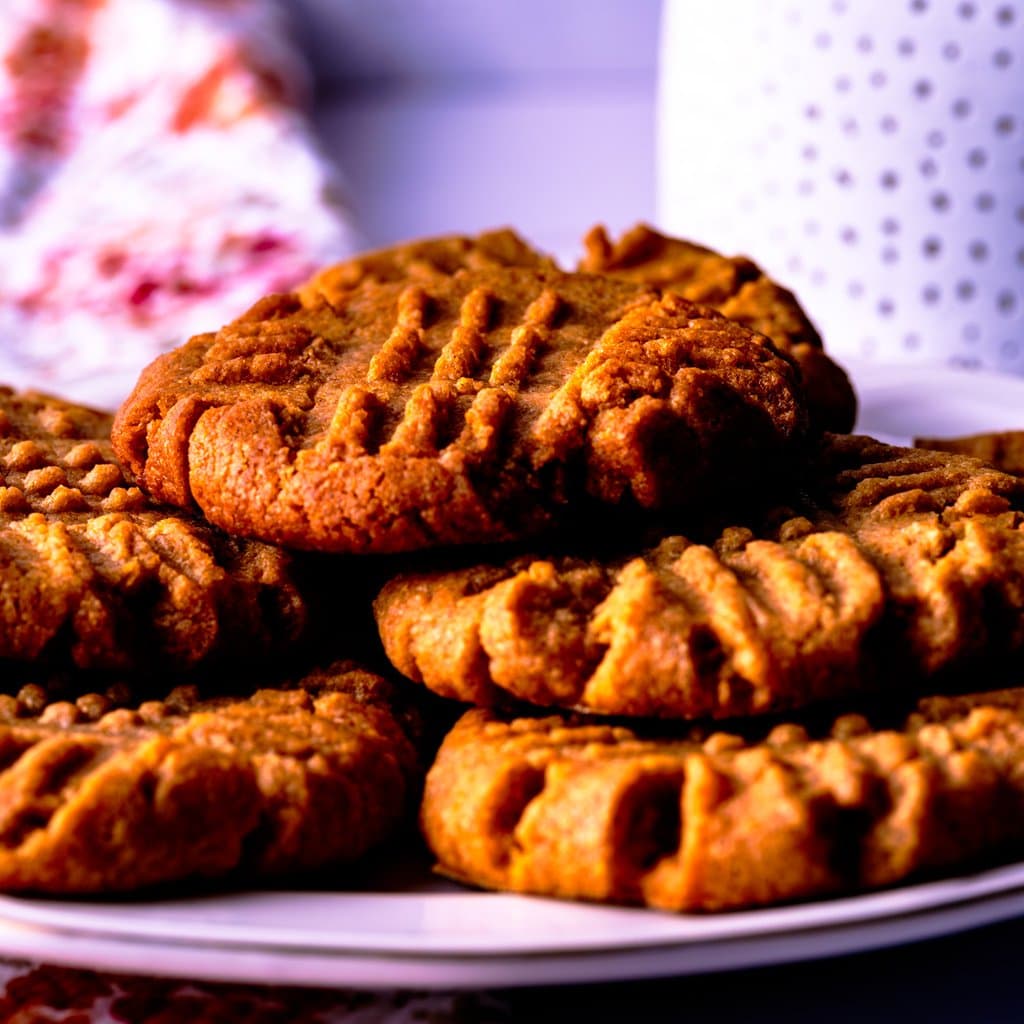 3 Ingredient Peanut Butter Cookies
