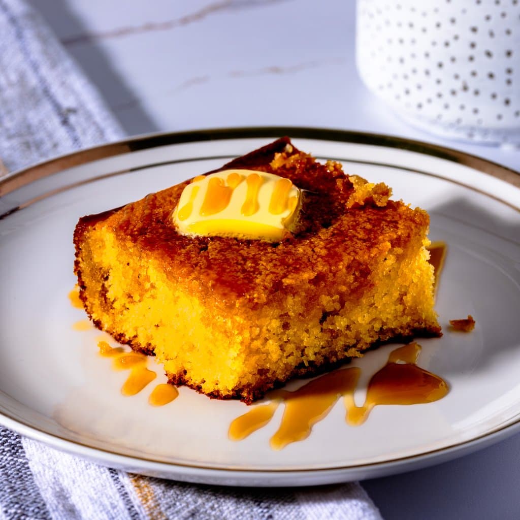 Honey Butter Infused Corn Bread