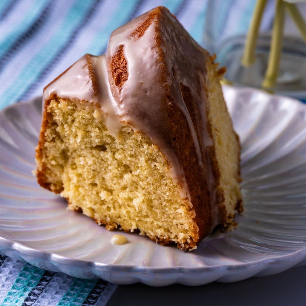 Honey Lavender Bundt Cake